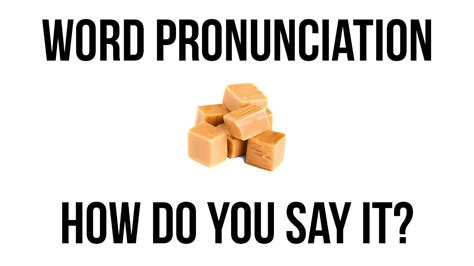 how do i pronounce this word.